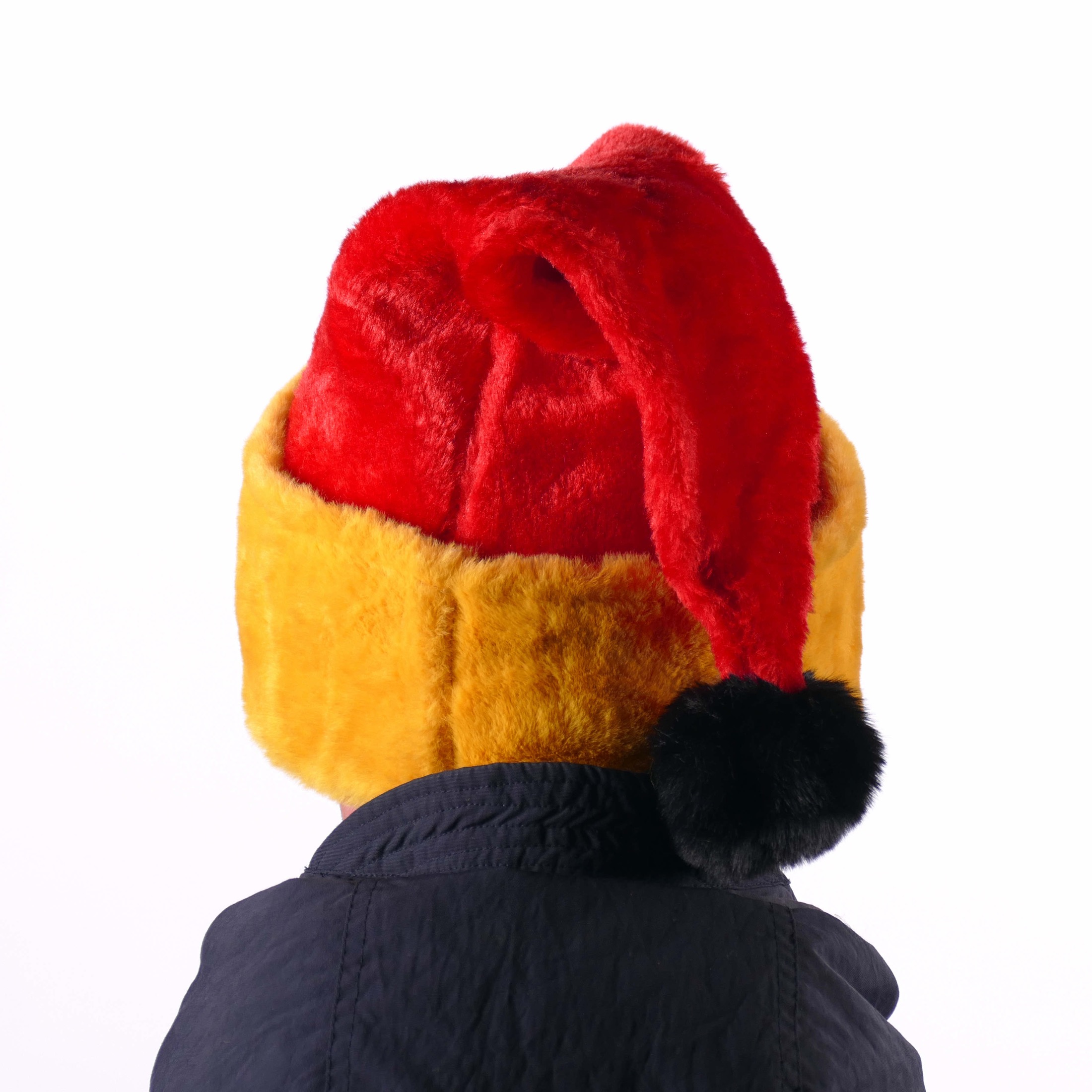 Mütze von hinten getragen